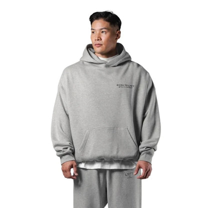 LYFT Classic Design Oversized Hoodies Men's Cotton Harajuku Sweatshirts Casual Vintage Streetwear Fleece Warm Sweaters Tops Y2K