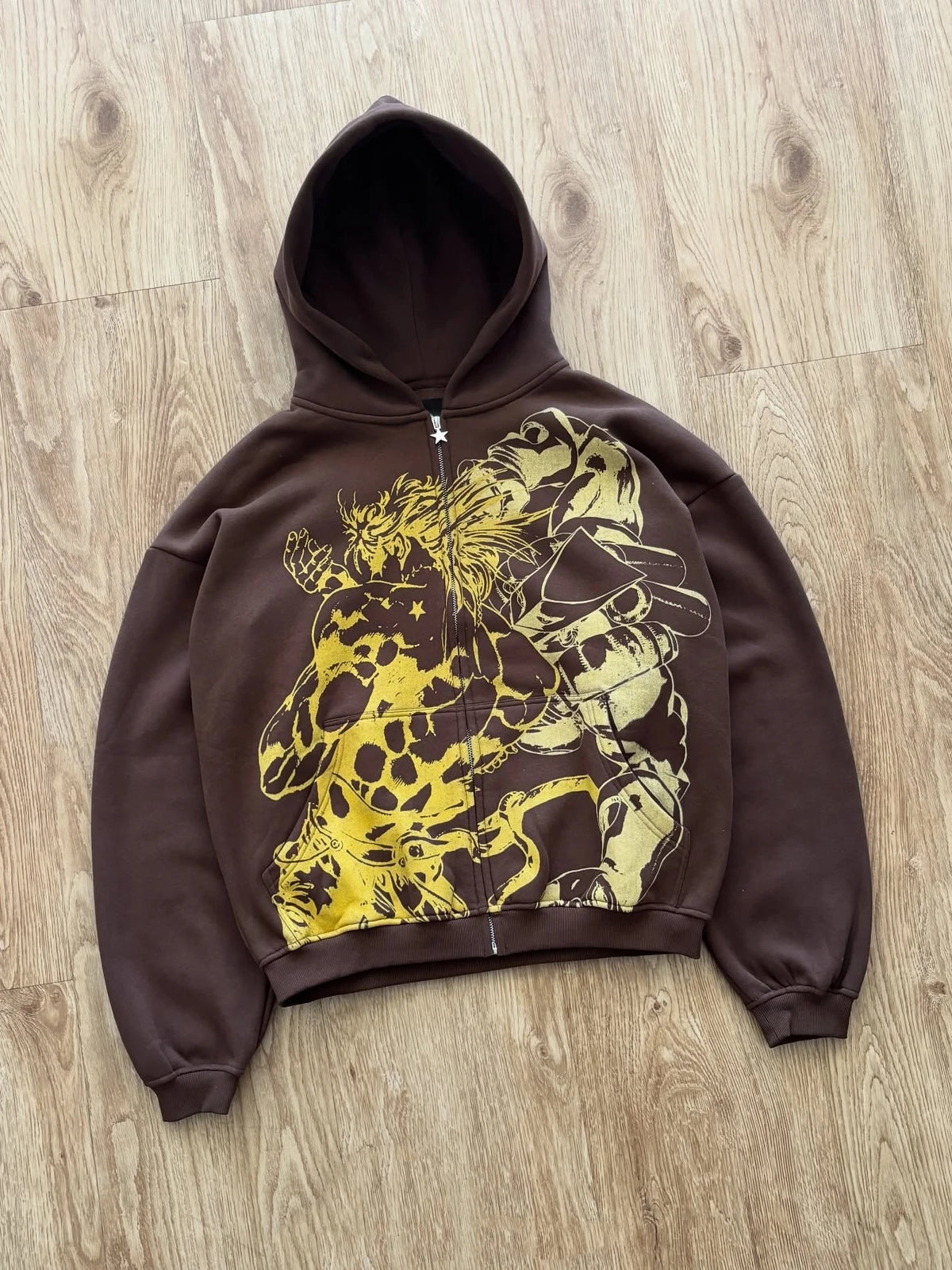 Jojo Bizarre Adventure Hoodies Women Steel Zip Anime Hoodie Harajuku Streetwear Pullover Sweatshirt Y2k Anime Men Clothin