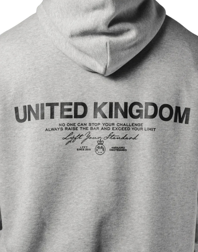 LYFT Classic Design Oversized Hoodies Men's Cotton Harajuku Sweatshirts Casual Vintage Streetwear Fleece Warm Sweaters Tops Y2K
