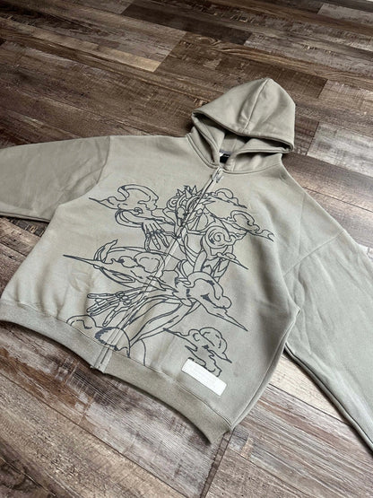 Jojo Bizarre Adventure Hoodies Women Steel Zip Anime Hoodie Harajuku Streetwear Pullover Sweatshirt Y2k Anime Men Clothin